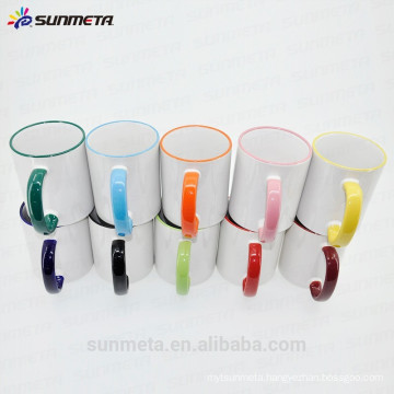 11OZ Sublimation ceramic mug made in china yiwu